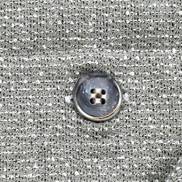 SIGNUM Beige Textured Shirt XL Cotton Blend Made in Germany Long Sleeve Overcoat - Picture 5 of 9